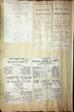 Concerts - Large Program Clip Collection 1883-1925