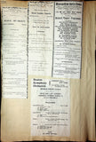 Concerts - Large Program Clip Collection 1883-1925