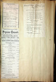Concerts - Large Program Clip Collection 1883-1925