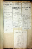Concerts - Large Program Clip Collection 1883-1925