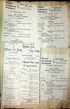 Concerts - Large Program Clip Collection 1883-1925