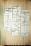 Concerts - Large Program Clip Collection 1883-1925