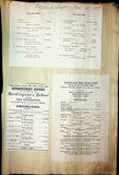 Concerts - Large Program Clip Collection 1883-1925