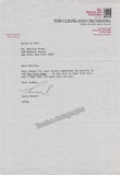 Conductors - Lot of 12 Typed Letter Signed 1936-1987