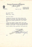 Conductors - Lot of 12 Typed Letter Signed 1936-1987
