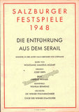 Conductors - Salzburg Festival Program Lot 1946-1951