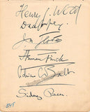 Conductors - Signatures Cut Lot