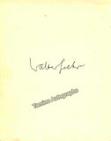 Conductors - Signed Album Pages Lot x 11 signatures