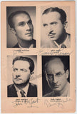 Conley, Eugene - Petroff, Ivan - Pattachi, Valfredo - Schymberg, Hjoerdi - Signed Program Havana 1947