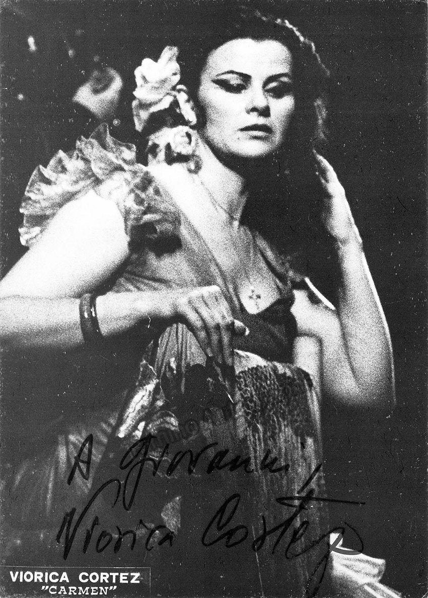 Viorica Cortez Autographs (Different Photographs) Tamino Autographs