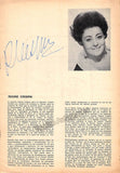 Crespin, Regine - Signed Program Teatro Colon, Buenos Aires 1976