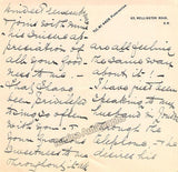 Crossley, Ada - Autograph Letter Signed 1906