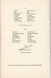 Curzon, Clifford - Budapest String Quartet - Signed Program