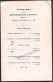 D'Aranyi, Jelly - Concert Program Amsterdam 1927