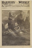 Das Rheingold 1889 Met Opera Matted Print - Harper´s Magazine