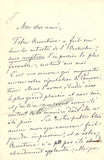 David, Ferdinand - Autograph Letter Signed 1865