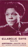 Davis, Ellabelle - Signed Program