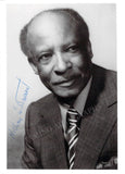 Dawson, William L. - Signed Photo & Autograph Music Quote Signed