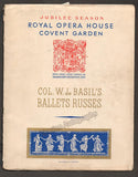 De Basil's Ballets Russes - Large Signed Program 1935