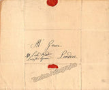 De Begnis, Giuseppe - Autograph Letter Signed