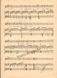 De Leva, Enrico - Signed Manuscript for Triste Aprile