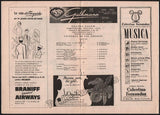 De Los Angeles, Victoria - Concert program Teatro Colón 1955