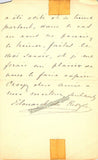 De Reszke, Edouard - Autograph Letter Signed + Photo