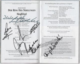 Der Ring des Nibelungen - 4 Metropolitan Opera Programs with Multiple Signatures 2000
