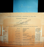 Der Ring des Nibelungen - Set of 4 Programs - Bayreuth Centennial 1976