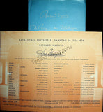 Der Ring des Nibelungen - Set of 4 Programs - Bayreuth Centennial 1976