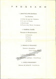 Desormieres, Roger - Concert Program Vienna 1946