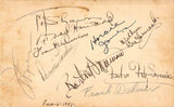 Different Artists - Lot of 15 Signed Album Pages