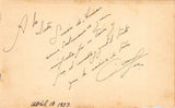 Different Artists - Lot of 15 Signed Album Pages
