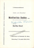 DOBBS, Mattiwilda