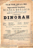 Donadio, Bianca - Lot of Playbills and Program Clips 1883-1884
