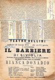 Donadio, Bianca - Lot of Playbills and Program Clips 1883-1884