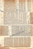 Donadio, Bianca - Lot of Playbills and Program Clips 1883-1884