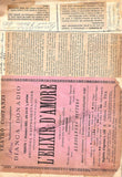Donadio, Bianca - Lot of Playbills and Program Clips 1883-1884