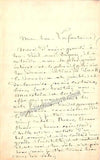 Duprez, Gilbert - Autograph Letter Signed, 1881