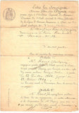 Duprez, Gilbert-Louis - Signed Contract