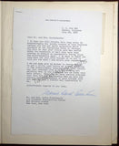 Eisenhower, Dwight - Signed Program for a Dinner in his Honor 1945