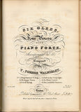 English Composers - Bound Collection of Signed Scores 1840s