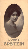 Epstein, Lonny - Signed Photo Postcard + Program