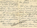Farneti, Maria - Two Autograph Letters Signed 1920-21