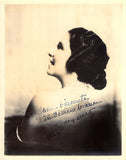 Farrar, Geraldine - Signed Photo + Autograph Letter Signed