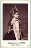 Female Opera Singers - Unsigned Cabinet Photo Lot of 16 - Paris 1874-1875