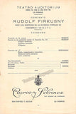 Firkusny, Rudolf - Signed Program Havana 1946