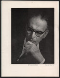 Fischer, Annie - Concert Program 1960 - Otto Klemperer