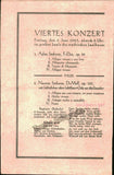 Fischer, Edwin and Busch, Adolf - Program 1927