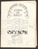 Fonteyn - Dolin - Somes - Ashton - Grey - Sadler´s Wells Ballet Program Signed by Many Dancers